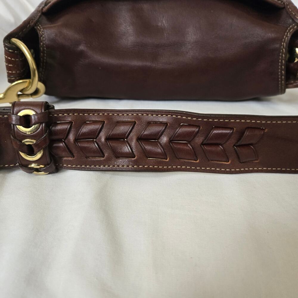 Vintage Coach Signature Bleecker Legacy Flap 11434 Br… - Gem